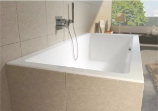 Акриловая ванна Riho Lugo Velvet B133001105 180х80см белый матовый